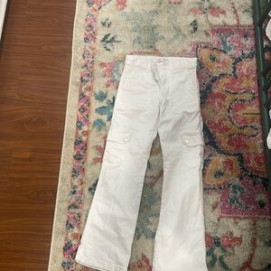 White cargo jeans (11-12)